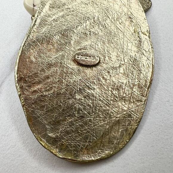 Chico's Gold Tone Beaded Pendant - Picture 8 of 9